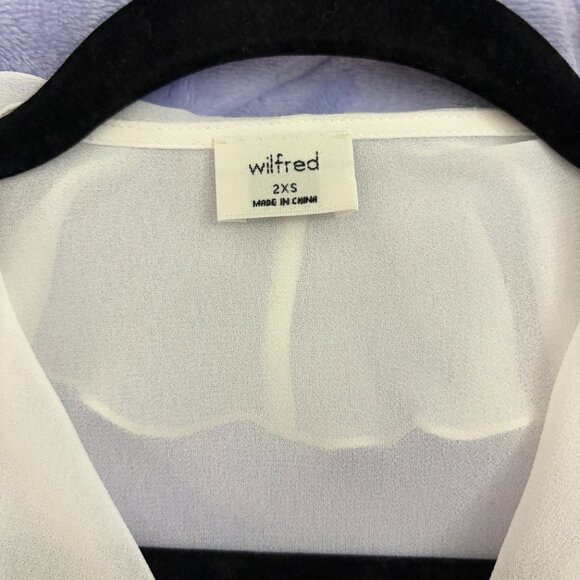 Aritzia Wilfred Frenchy Blouse in White - Picture 4 of 11